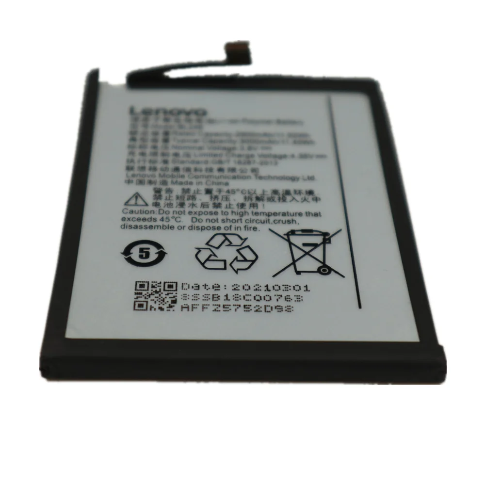 Батарея 100% оригинальная новая на 2021 год для Lenovo Z90 BL246 Vibe Shot Z90A40 Z90-7 3000mAh телефонных батарей.