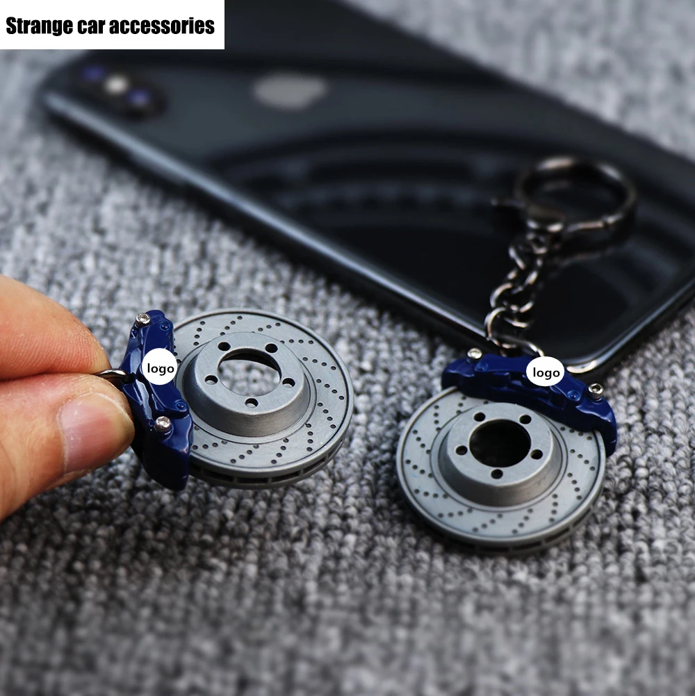 3D автомобильный Стайлинг Power тормозной диск эмблема брелок Кольца для M X1 X3 X4 X5 X6 X7