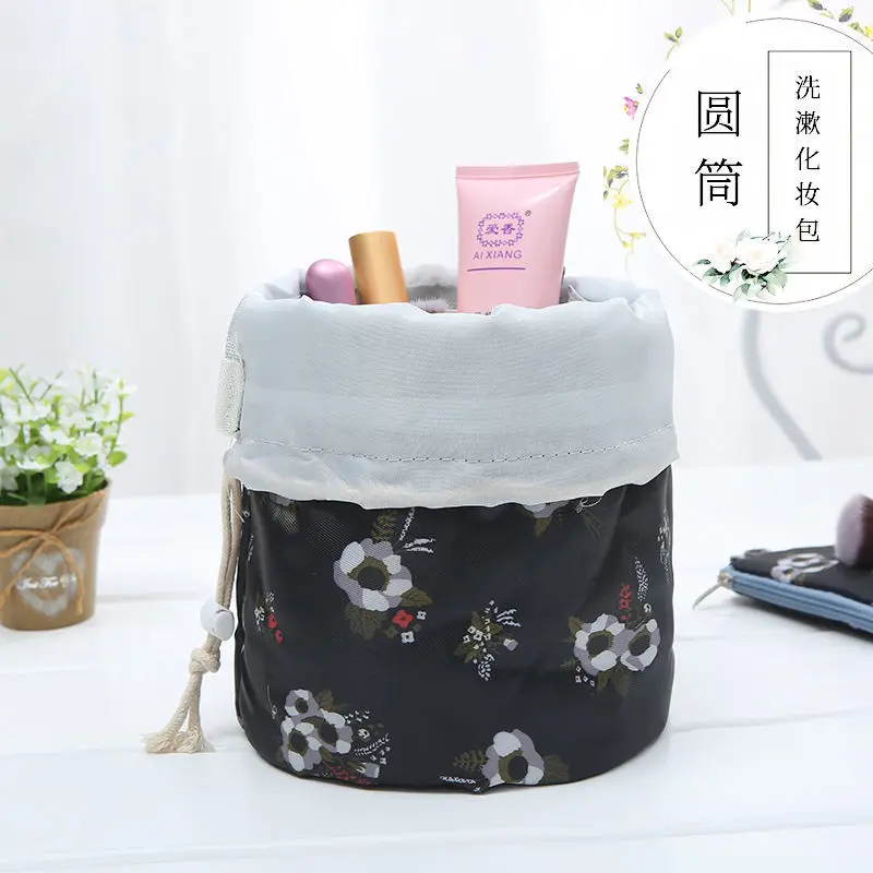 

JIAMEN Large-capacity cosmetic bag cute travel toilet bag waterproof travel storage portable travel female bag