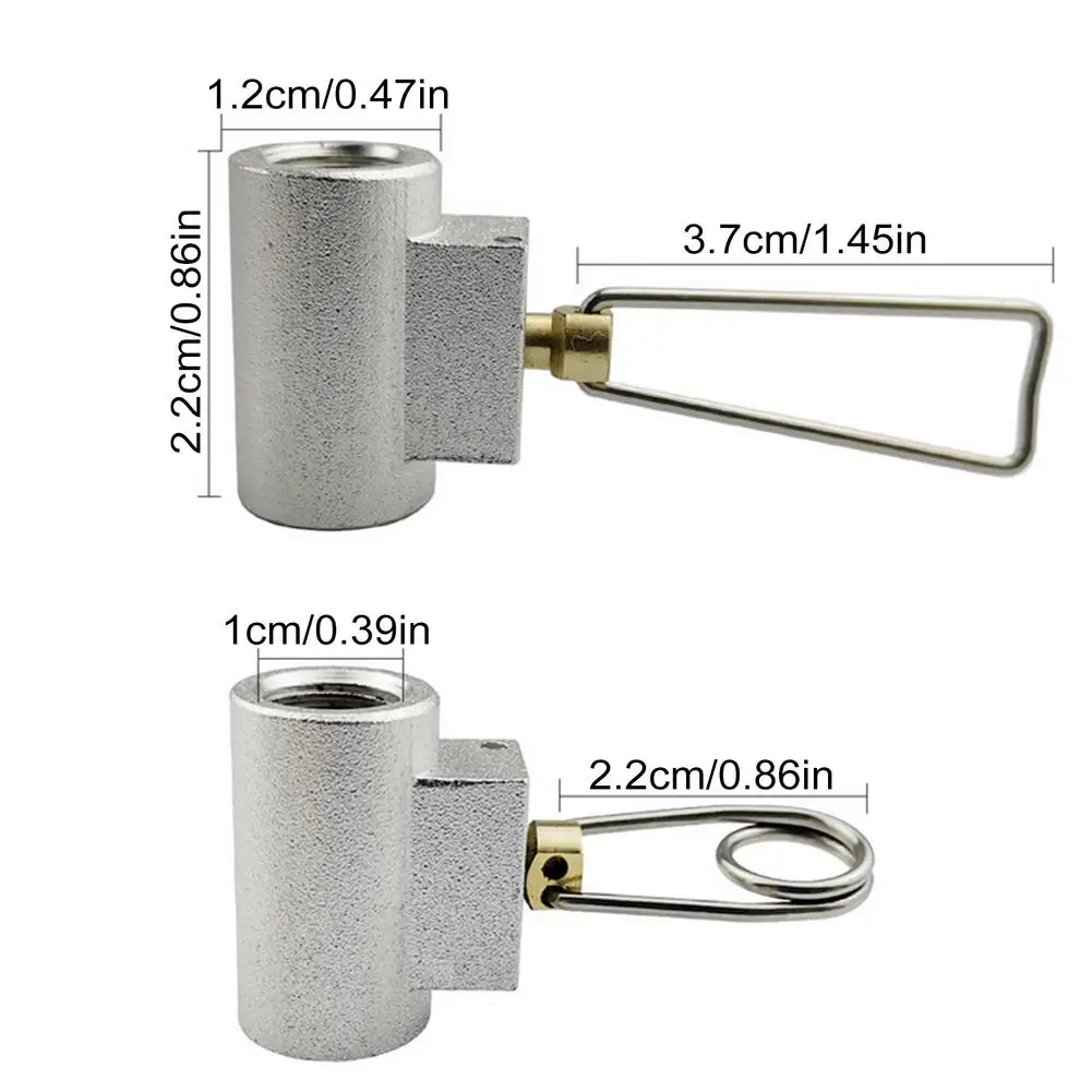

Gas Tank Conversion Head Durable Practical Adapter Accessory Inner Core No Leakage Easy To Carry Safe And Durable