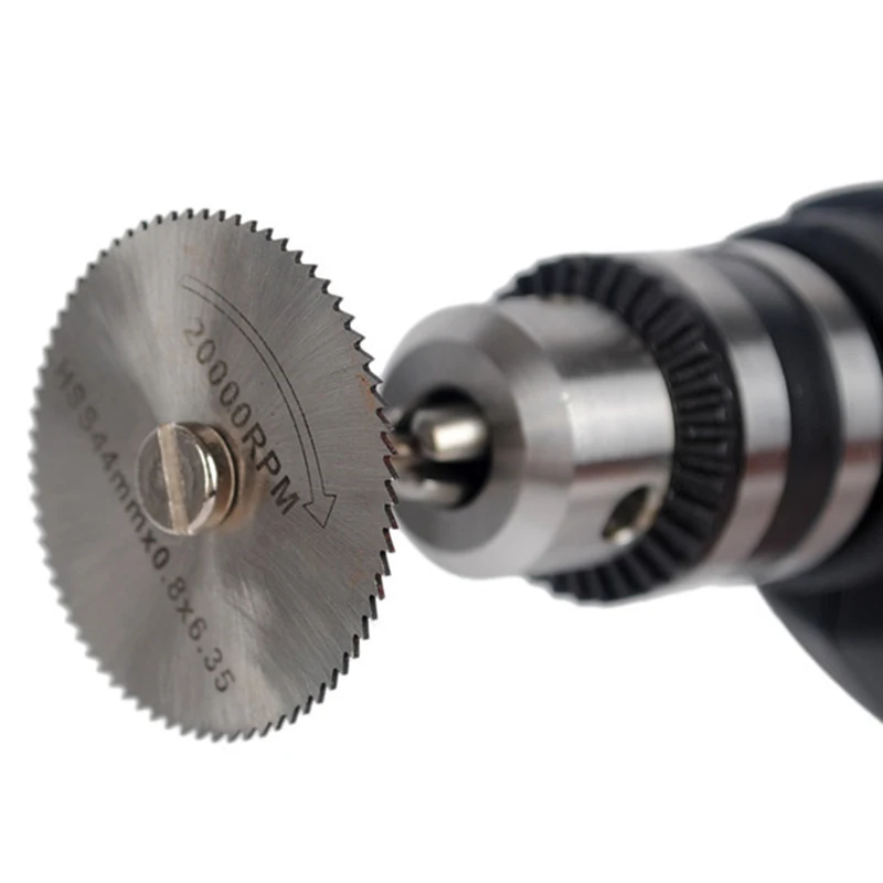 

HSS Circular Saw Blades Wood Cutting Discs Rotary Blades Tool Mandrel Set In Stock