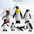 Diy моделирование Пингвин, несколько моделей, фигурки животных, коллекционные игрушки, пингвин, детские мягкие пластиковые игрушки