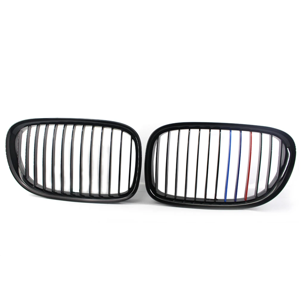 

1 Pair 51117184151/51117184152 Gloss Black Car Front Grille Replaement for BMW 7 Series F02 09-15