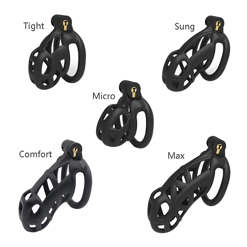 Каучуковый Мужской Пояс верности Кобра клетка на пенис с 4 кольцами замок пояс