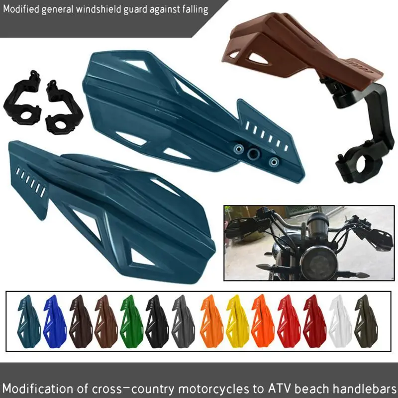Мотоцикла Dirt Bike ATV Руль рук Защита для рук ручки защитное устройство защита от ветра мотоцикл рука гвардии Универсальный