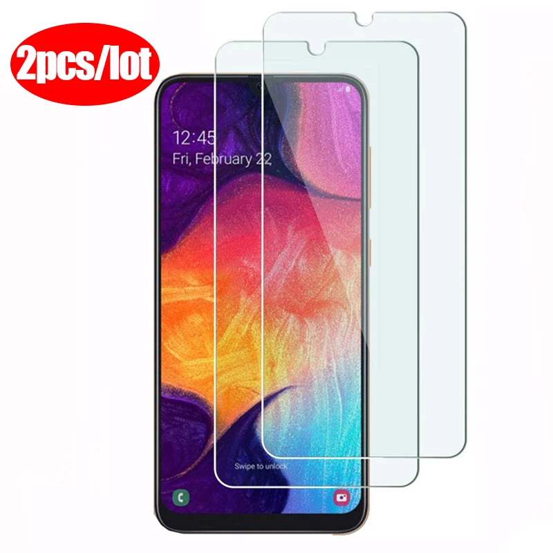 Защитное стекло закаленное для samsung galaxy a70/a40/a30/a20/a20E/a10/a60/a90 2 шт.|Защитные стёкла и