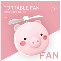 mini fan portable usb outdoor ventilador rechargeable mute sports fans for home office have led light and mirror handheld fan