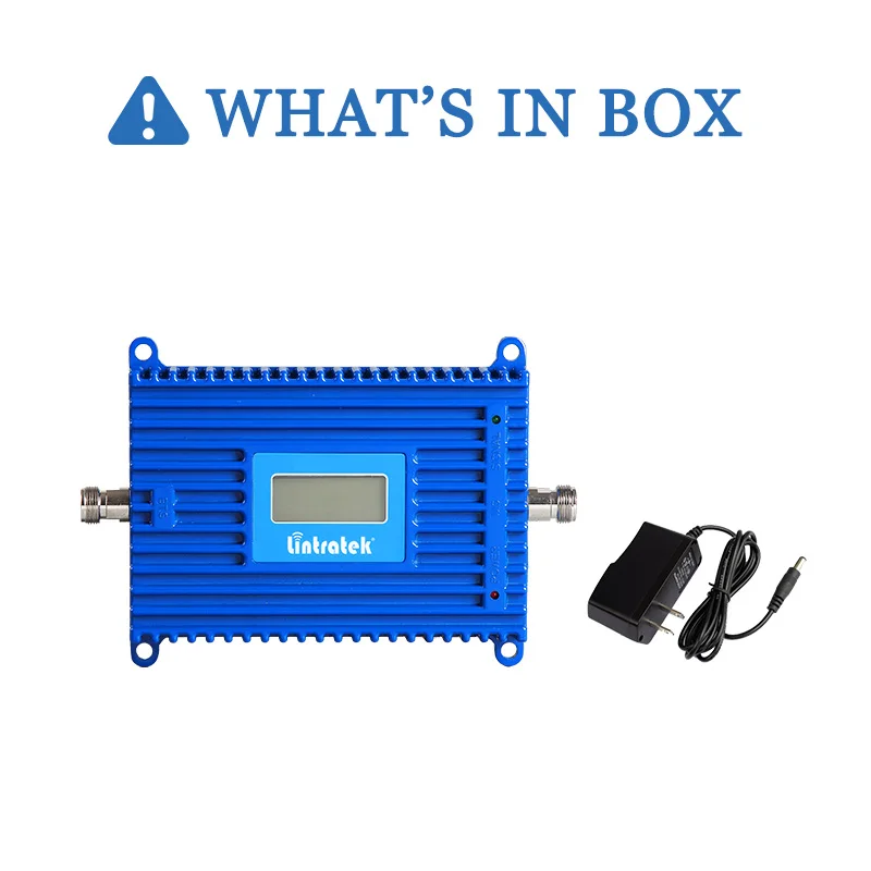 

Lintratek AGC Repeater CDMA 850MHz Signal Booster 2G 3G UMTS Band 5 Signal Amplifier 850 Repeater 70dB 20dBm KW20L-CDMA