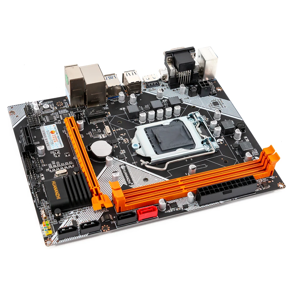 Huanan Zhi B75 M-ATX материнская плата B75 для Intel LGA 1155 i3 i5 i7 E3 DDR3 1333/1600 МГц 16 Гб SATA3.0 USB3.0 PCI-E VGA HDMI
