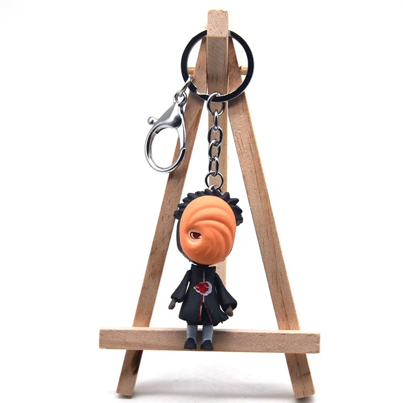Брелок для ключей в стиле аниме Наруто Гаара Учиха Саске детская игрушка подарок
