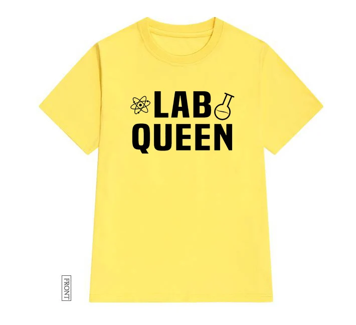 

Lab Queen Science Women tshirt Cotton Casual Funny t shirt Lady Yong Girl Top Tee 5 Colors Drop Ship P135