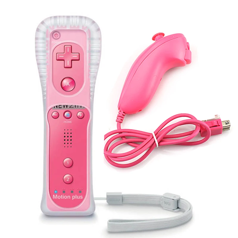 Беспроводной джойстик для Wii беспроводной геймпад контроллер Nunchuck Встроенный