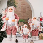 Украшения для рождественской вечеринки, игрушки для пожилых детей, рождественские украшения, плюшевые игрушки в виде Деда Мороза