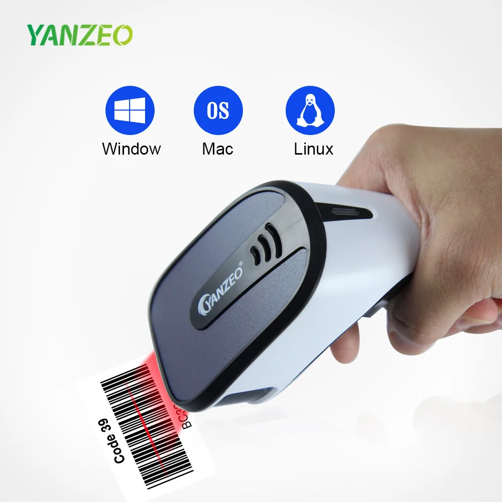 Yanzeo проводной 2D Ручной сканер штрих-кода USB 1D для POS Windows IOS Android Linux | Компьютеры и