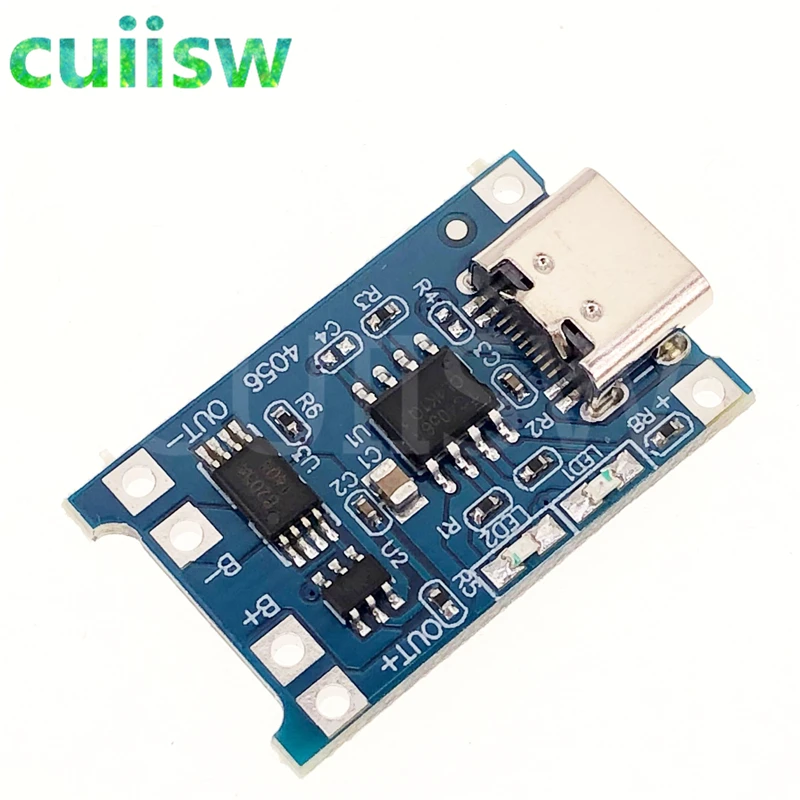 Тип-c/Micro USB 5V 1A Mini 18650 TP4056 модуль зарядного устройства для литиевых батарей зарядная плата с защитой двойные функции li-ion