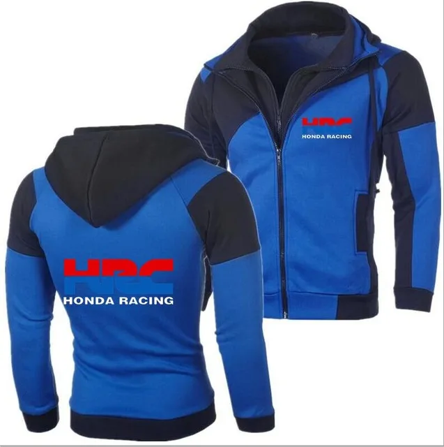 

Fashion Men winter foSuzuki GSX R Motorcycle Hoodies HRC Sweatshirts Cotton Casual Repsol Zip Male Hooded coats men jackets 5