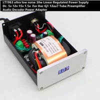 30w hifi linear regulated power supply lt1963 ultra low noise dc 5v 12v 15v 1 5a for upgrade replacement dac preamplifier