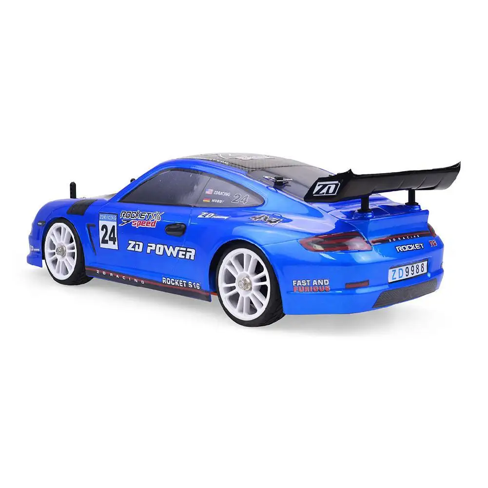 

RCtown ZD Racing 45km/H 1:16 Scale 2.4GHz RC C ar 4WD 30A ROCKET S16 Tourning Car RTR 20min Endurance time #X0815