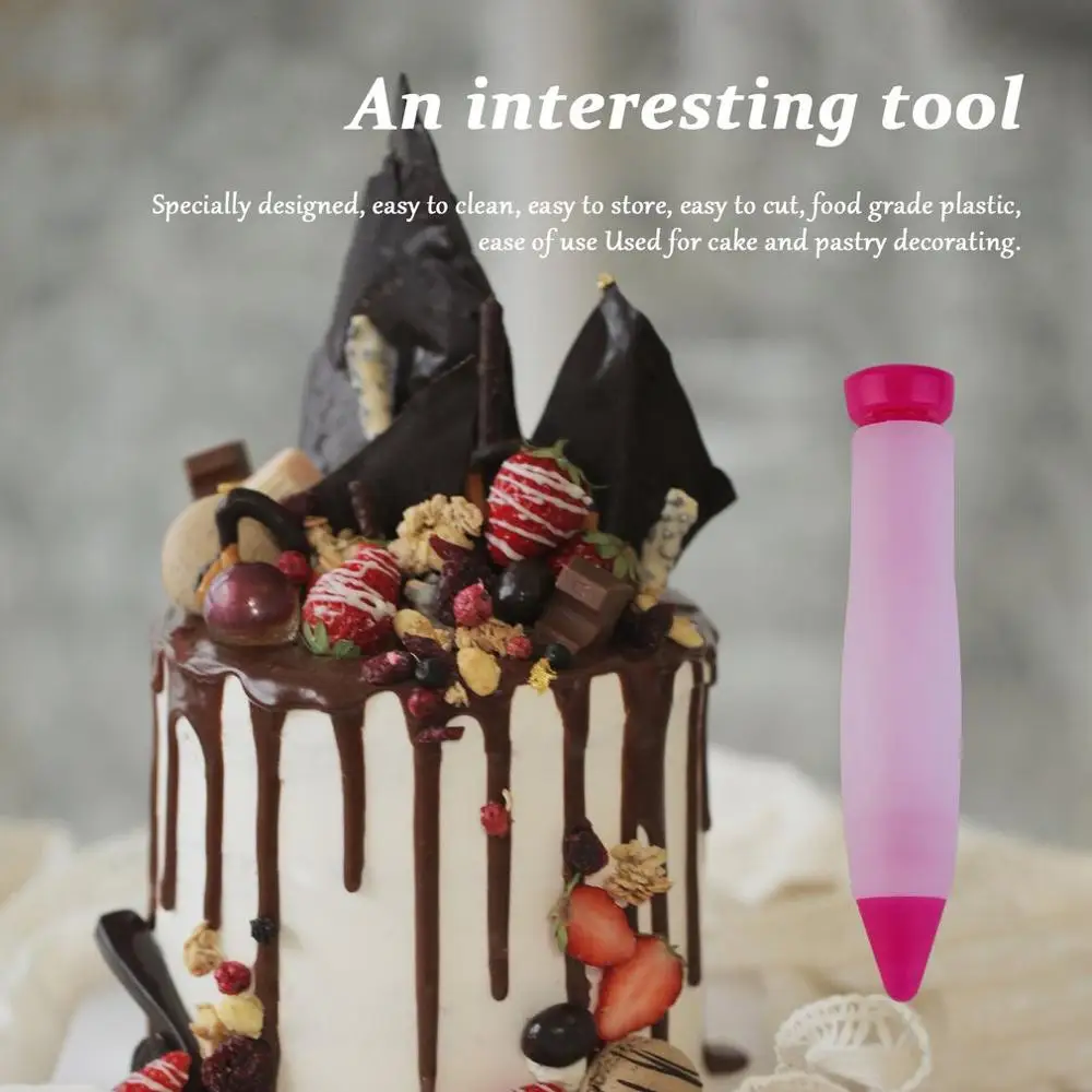 1 шт. милый силиконовый торт печенья кондитерский крем Шоколадный шприц для