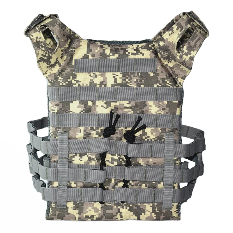 

Men Molle Tactical Combat Vest JPC Outdoor Hunting Wargame Paintball Multicam Plate Carrier Waistcoat Airsoft Vest Accessories