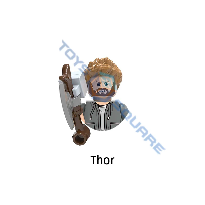 Строительные блоки: Тор туманность железный капитан война человек модель Haweye