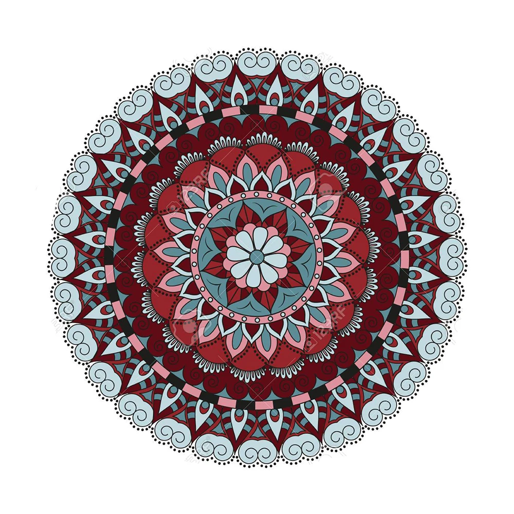 Набор для алмазной вышивки стразы картина с мандалой мозаика из страз полная