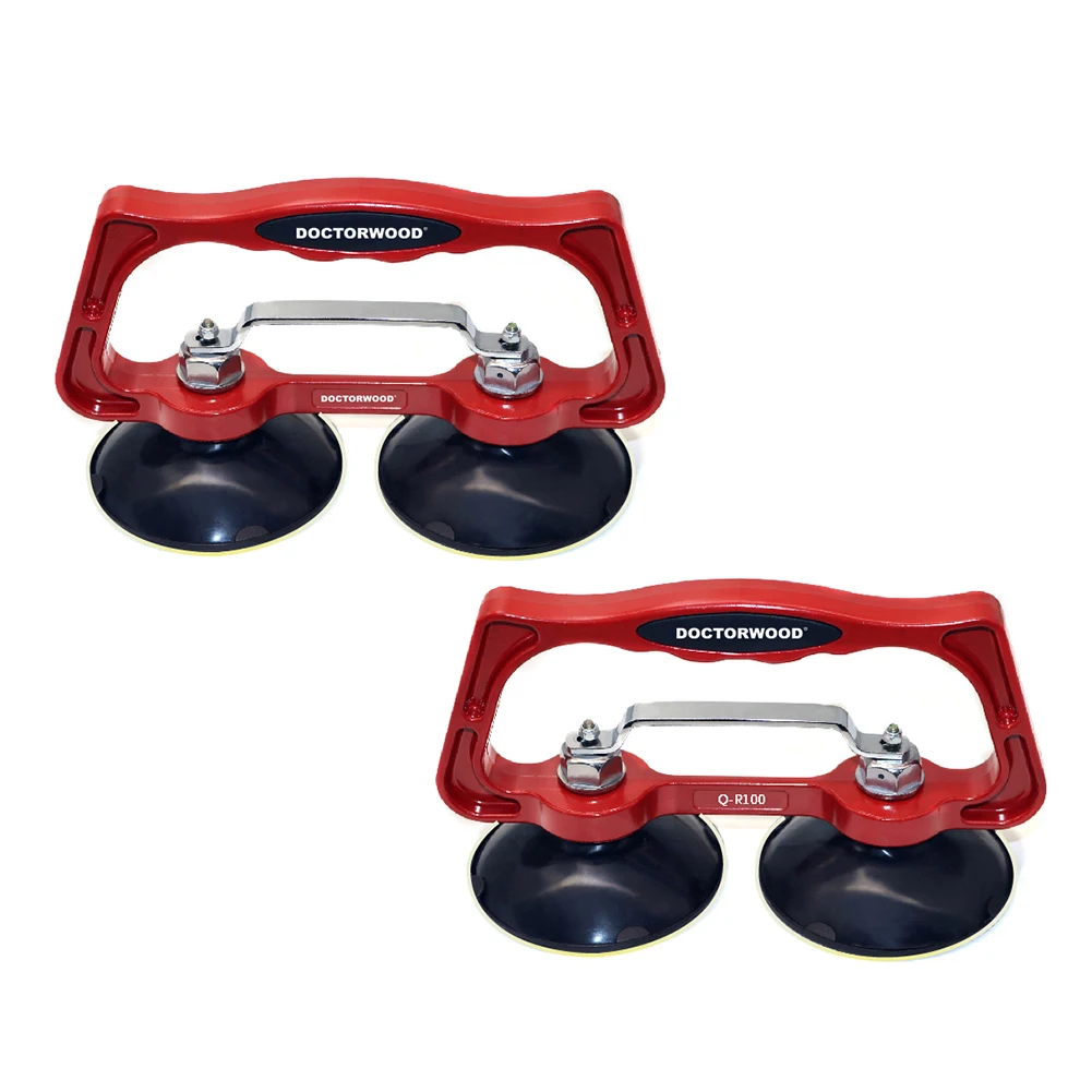 

2pcs Automatic Tile Suction Cups Lifter Multifunction Glass Marble Manual Extractor Carrier Gripper Sucker Granite Pulling Tools