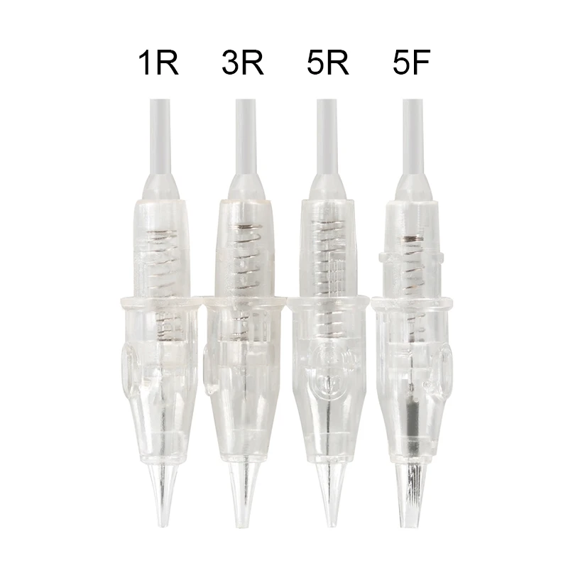 50 шт. картриджи для татуажа бровей и губ|needle cartridge|permanent makeup needle cartridgepermanent needles |