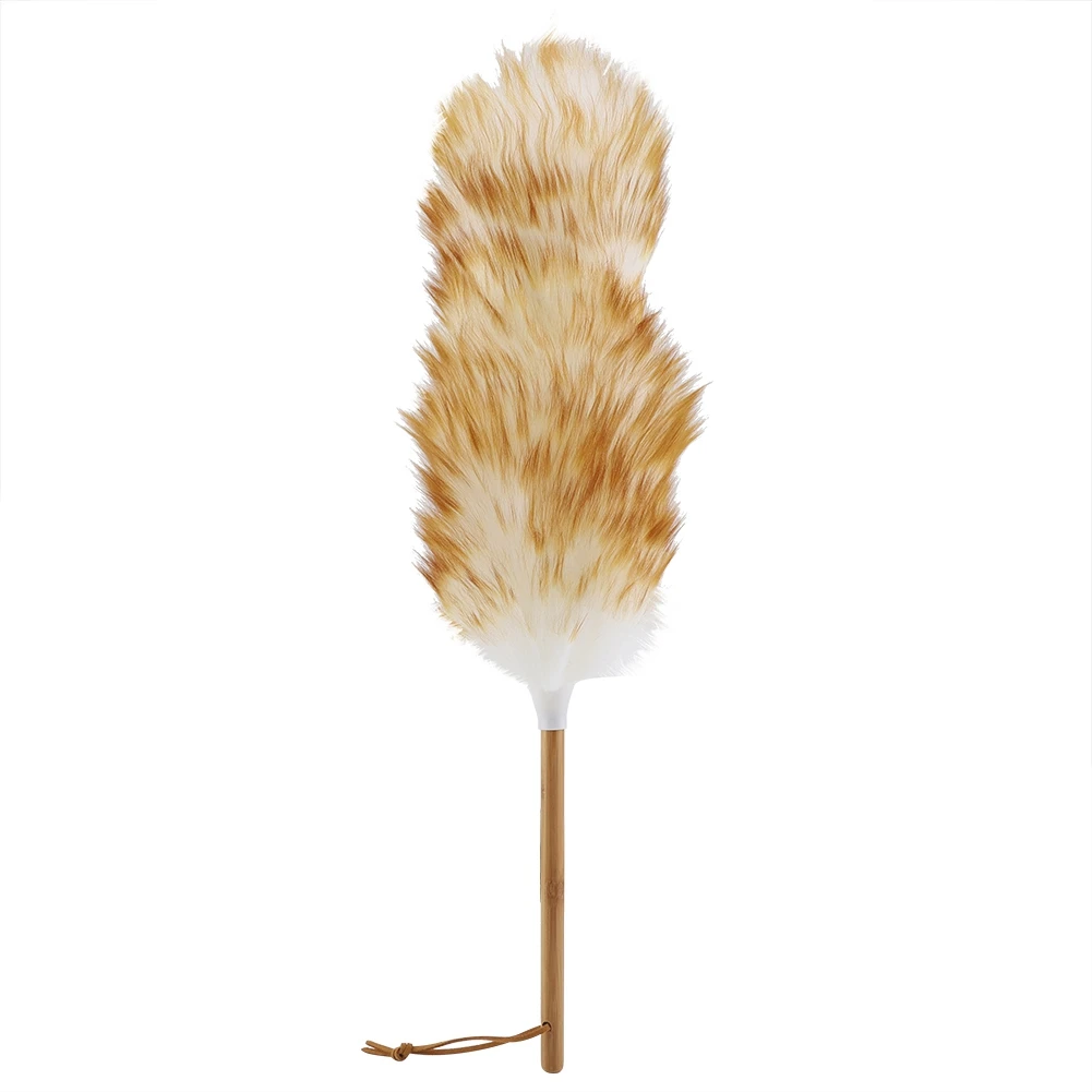

Household Lint-free Feather Duster Furniture Cleaning Duster Car Static-free Wool Duster