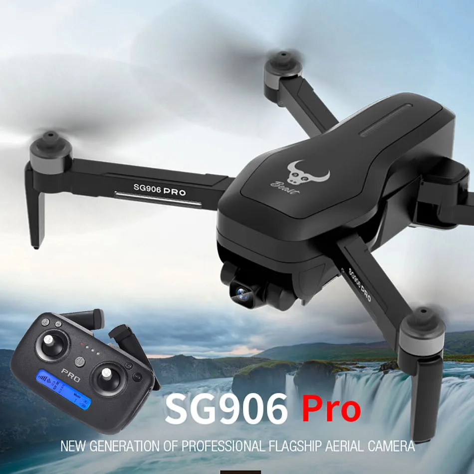 SG906PRO GPS Drone 4K ESC камера с двумя осями против встряхивания самостабилизирующий