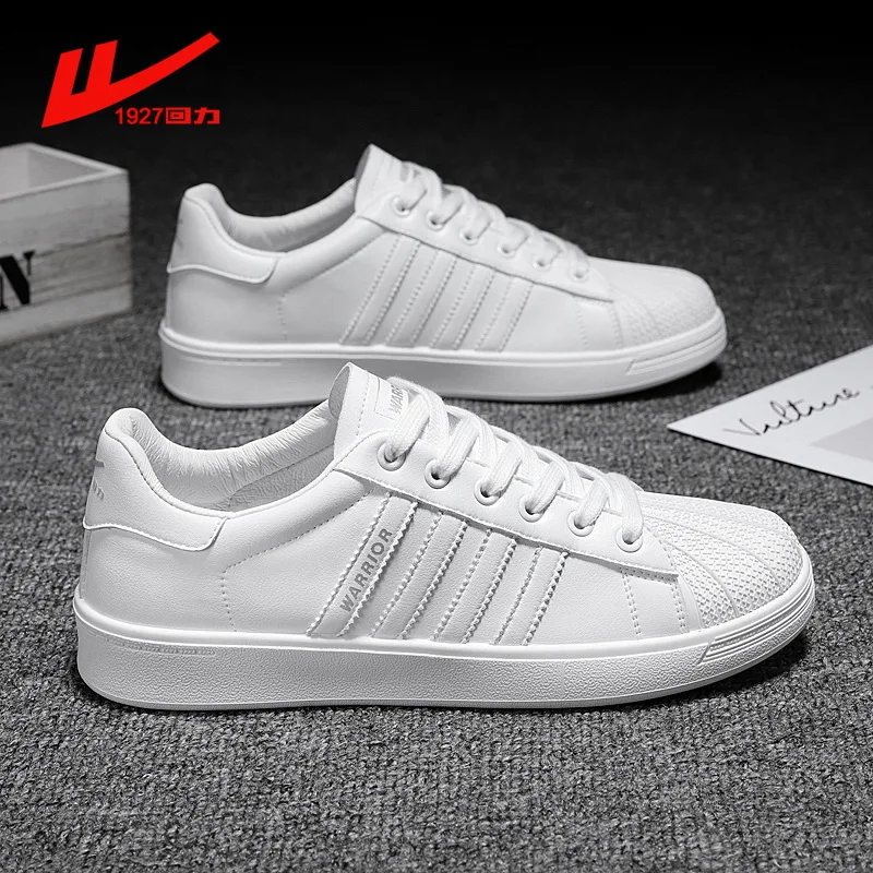 Classic Women's Shoes Girl Shell-toe Sneakers Fashion Casual Student Low-top White for Running Camping Shopping Driving | Спорт и