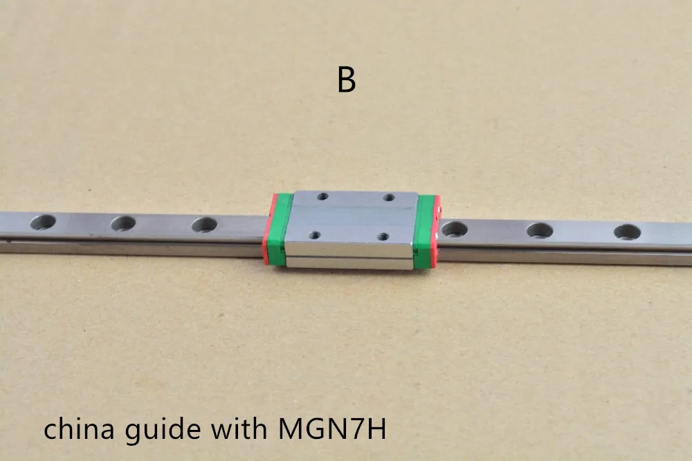 Линейная направляющая MR7 MGN7 длиной 150 мм с опорной рейкой MGN7C или MGN7H 7 |