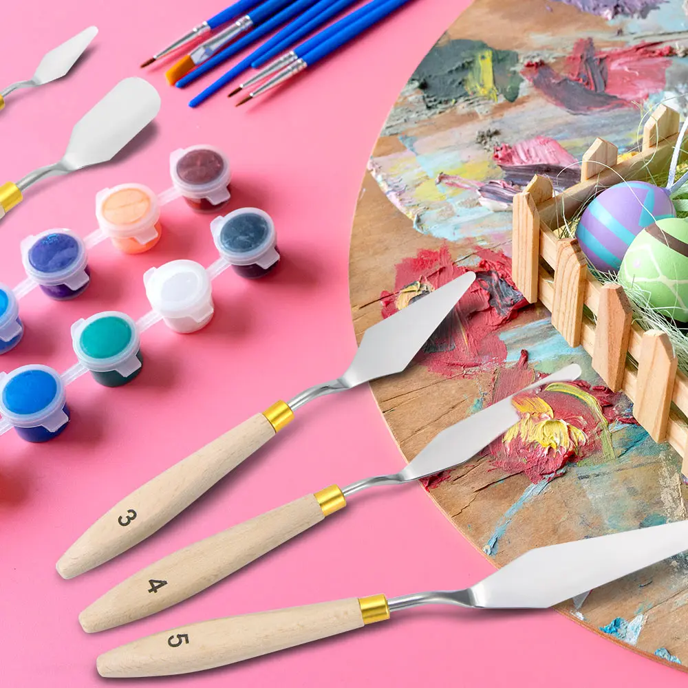 5 шт. Изобразительное искусство Профессиональный Нержавеющая сталь набор