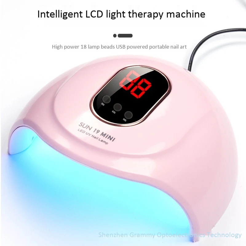 Сушилка для ногтей 36 Вт УФ светодиодный светильник маникюра Быстросохнущий гель