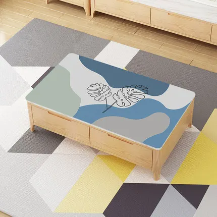 Скатерть из мягкого стекла водостойкая Пылезащитная нескользящая 2021