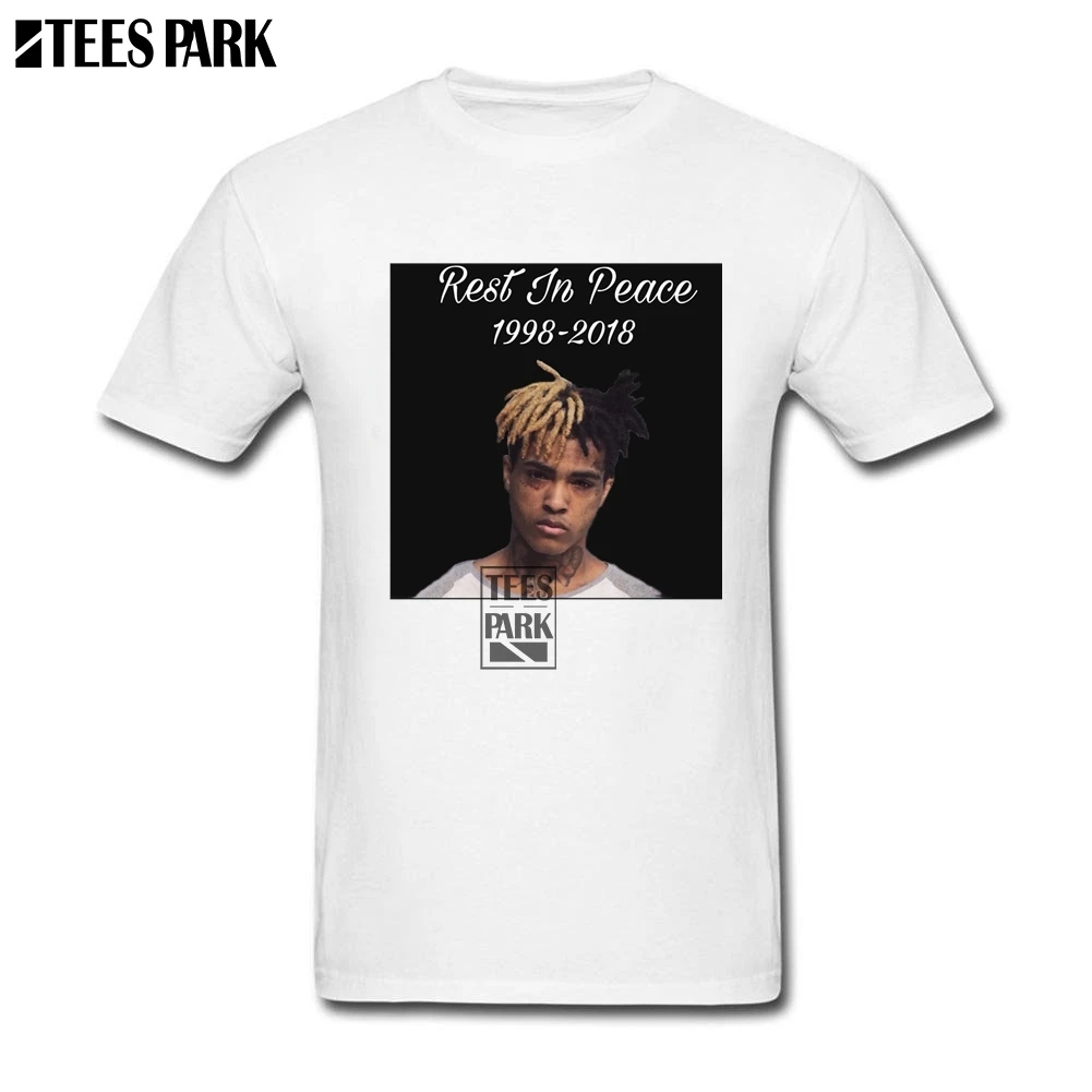 Уличная одежда футболка XXXtentacion Fan Poster модные футболки Молодежная Футболка с