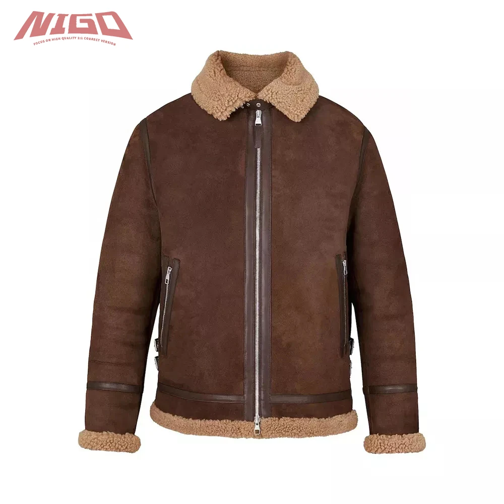 

Короткое пальто из натуральной кожи NIGO Fur # nigo5663