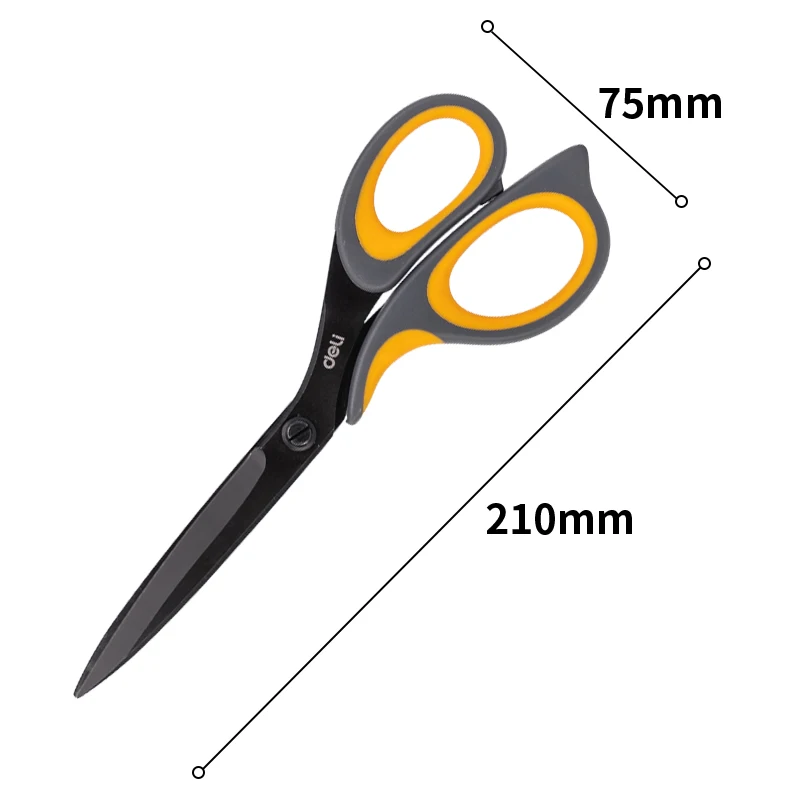 DELI Utility Knife Scissors Alloy SS Large Scissors Home Office Scissor Hand Craft Scissors Stationery Scissors  Tailor Scissors images - 6