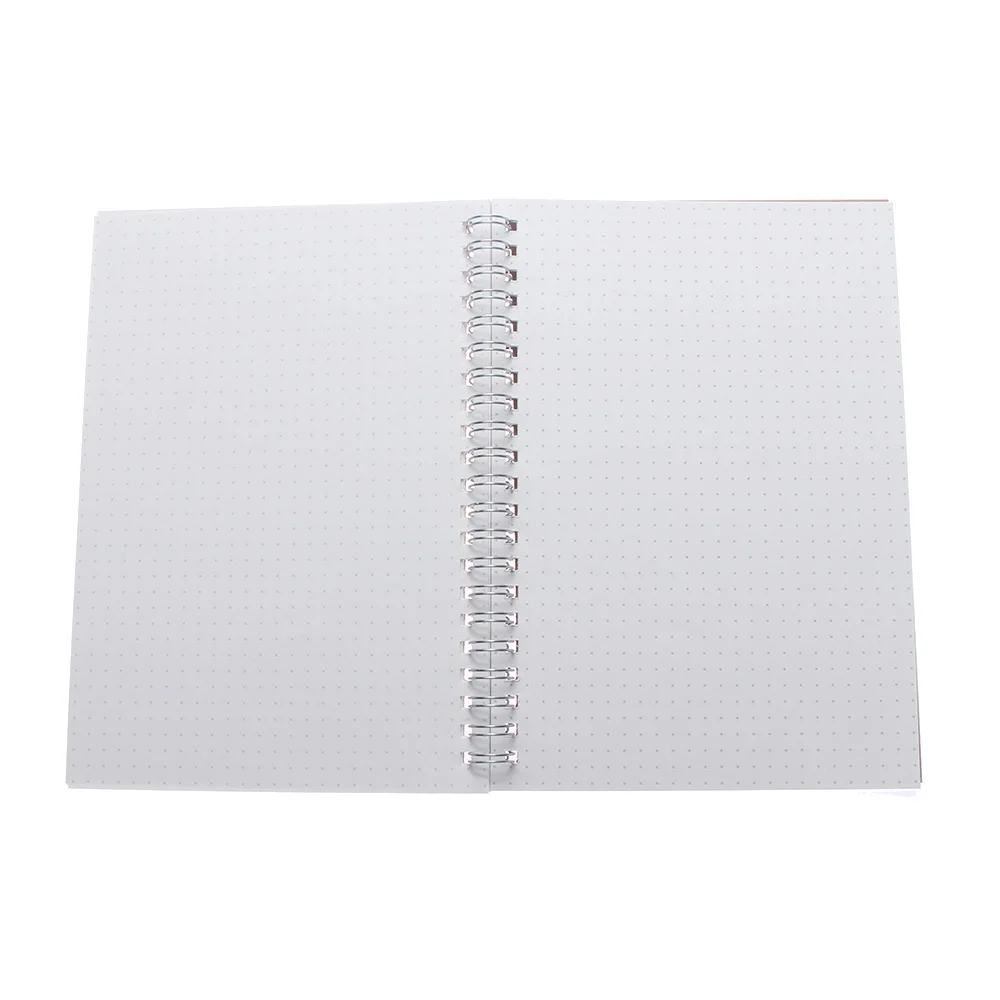 1pcs Creative A5 Journal Notebook Medium Hardcover 90 Pages Dot Matrix White School Stationery Supply | Канцтовары для офиса и