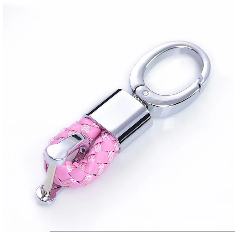 pink keychain Мягкий TPU чехол для ключа для VW гольф Бора для GOLF, jetta, Polo GOLF Passat; Skoda Octavia A5 Fabia сиденье Ibiza Leon автомобиля защитная крышка - Название цвета: pink keychain