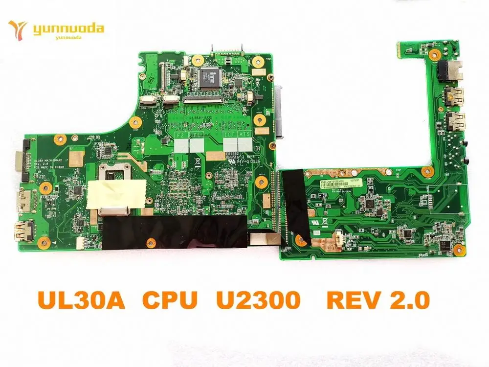 Оригинальная материнская плата для ноутбука ASUS UL30A CPU U2300 REV 2 0 протестирована