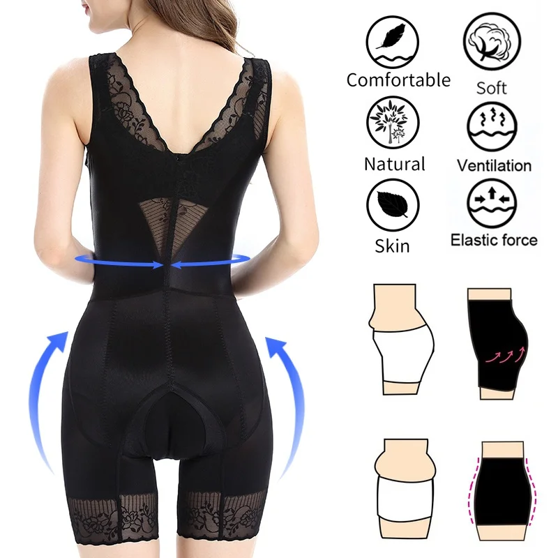 

New Women Slimming BodyShaper Underwear Lady Recover Bodysuits Shapewear Waist Corset Girdle Waist Traine Push up Vest