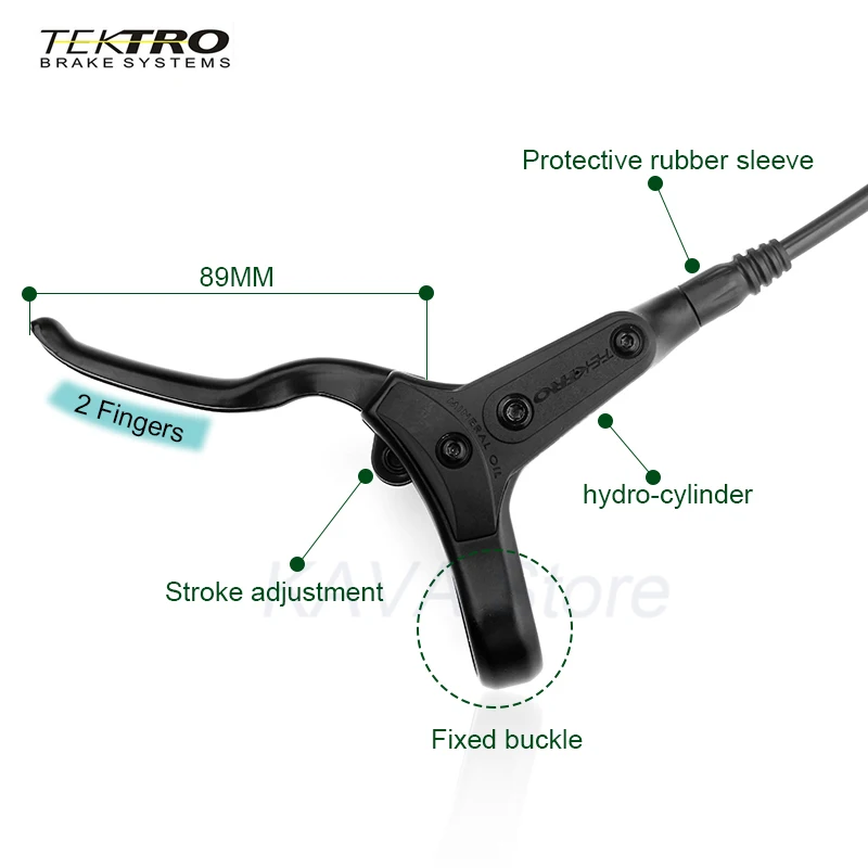 TEKTRO M275n горный велосипедный гидравлический тормоз 800/900/1500/1650 мм Передние Задние