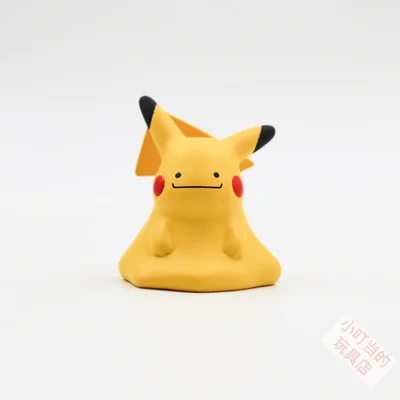 2 Takara Tomy Покемон 4 стиля ПВХ Аниме фигурки Пикачу Сквиртл Bulbasaur Cubone Мини мультфильм Модель Коллекция подарок - Цвет: 2
