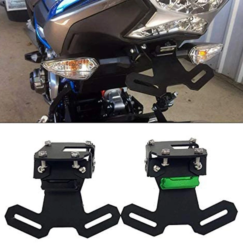

Motorcycle License Plate Holder Frame with LED Light for KAWASAKI Z900 Z900RS