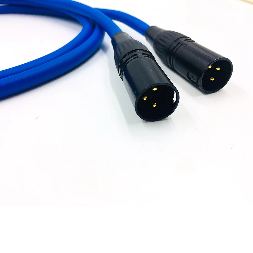 HiFi 2 RCA к 2XLR сбалансированный штекер аудио кабель стерео соединительный