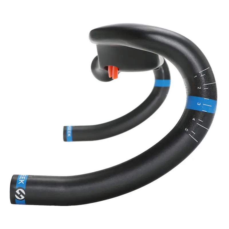 TOSEEK полностью из углеродного волокна руль согнутый бар для шоссейного