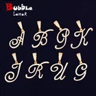 Цепочка с подвеской в виде буквы курсива для мужчин и женщин