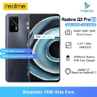 Сотовый телефон Realme Q3 Pro 5G, 8 Гб ОЗУ, 8 ядер, 1100 дюйма, AMOLED 6,43 Гц, частота обновления 64 мп, быстрая зарядка 30 Вт