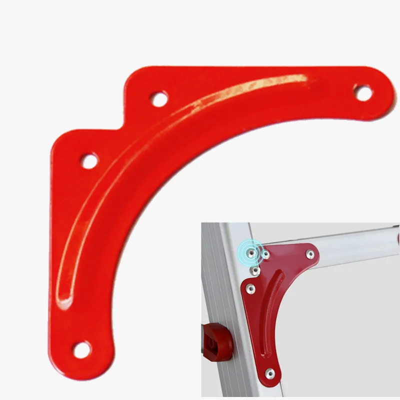 

10pcs Folding step ladder corner code Support connector Fixing Frame Reinforced angle Iron bracket for A-type ladder hardware